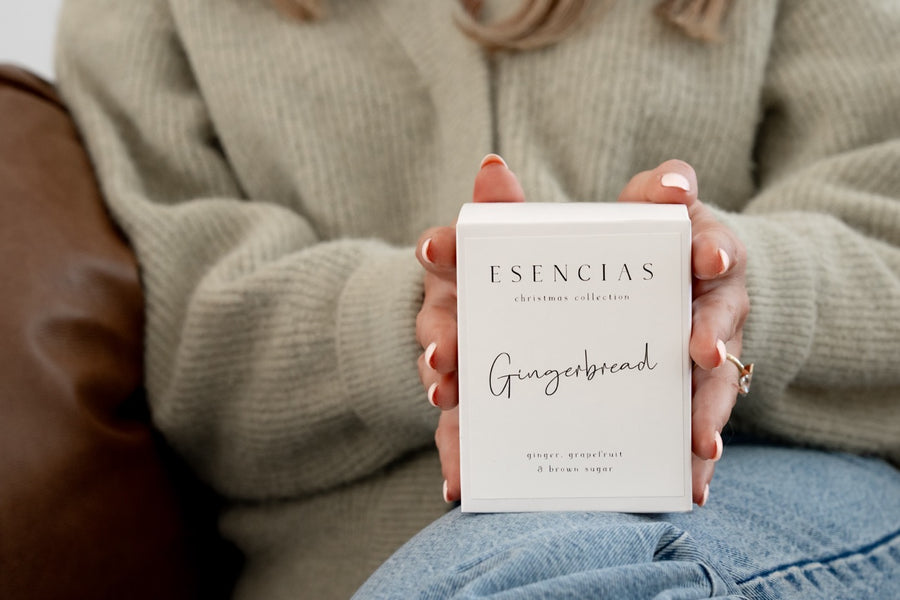 Christmas Range Gingerbread in packaging. 