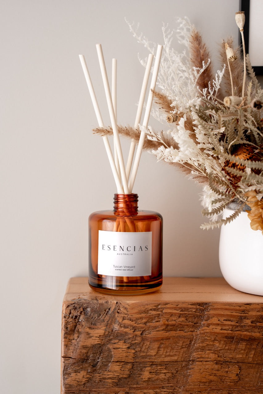 Signature Range Reed Diffuser in Tuscan Vineyard. 